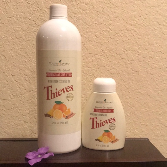 Young Living Thieves Foaming Soap Refill Bundle